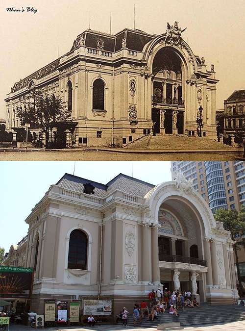 saigon opera house before and now